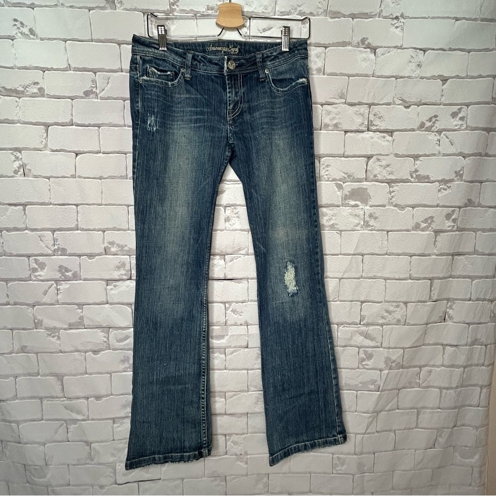 American Eagle Boyfriend Relaxed Flare Jeans Size 4